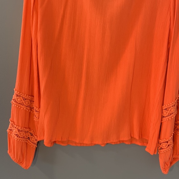 Orange Derek heart top - Picture 6 of 8